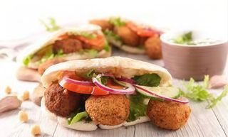 Panino falafel