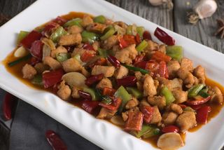 Курица с перцем (250 гр.)