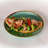 Brusketa sa pečenom govedinom i sušenim paradajzom