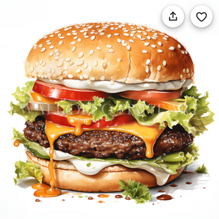 Hamburguesa De Pollo o Ternera