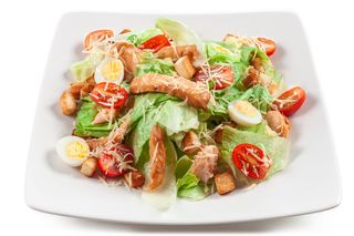 Салат Цезар з лососем (290г)