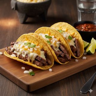 Tacoa arrachera (3 uds.)