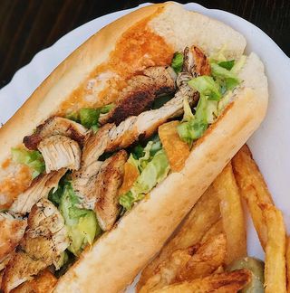 كسكروت سكالوب: Sandwich escalope