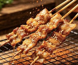 Spiedini di carne di maiale 4 pezzi