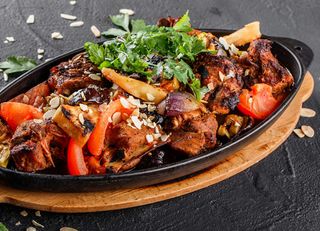 Friptura de miel cu legume