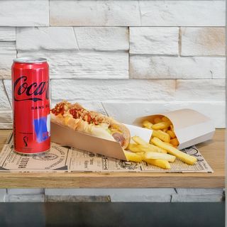 Cachorro Normal c/ batata + bebida