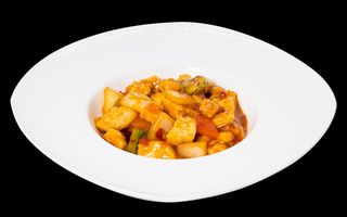 33. Pollo con piccante