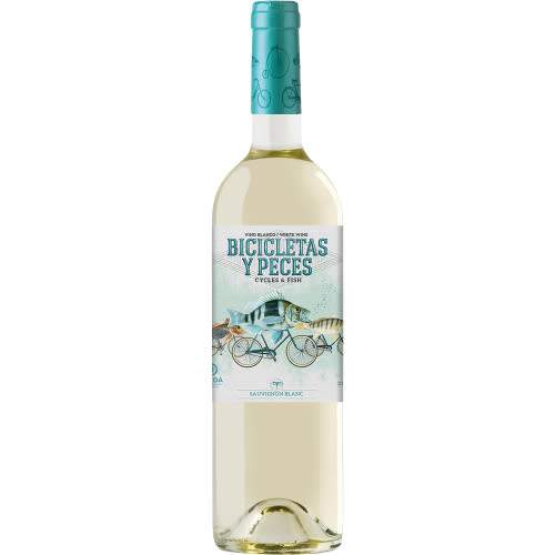 Vino Bicicletas y Peces Blanco Sauvignon 