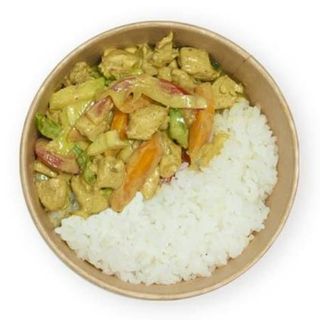 Curry pollo