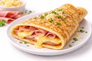 Палачинка с шунка и кашкавал