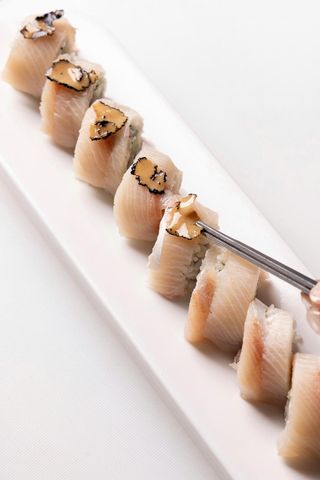 Hamachi Truffle Roll
