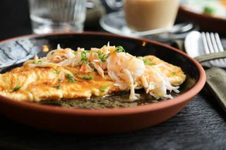 110) Omelette con granchio
