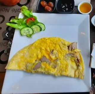 Omelette champignons