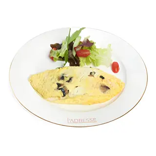 Omelette aux champignons