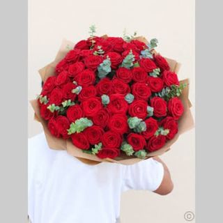 50 Red Roses For You My Flower