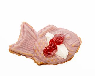 Gofre Taiyaki cheesecake