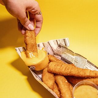 Pollo Crujiente En Su Salsa De Miel