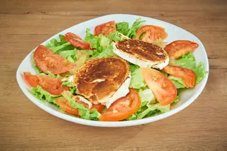 Ensalada queso de cabra
