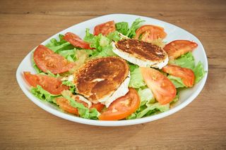 Ensalada queso de cabra