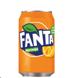 Fanta Naranja lata 330ml.