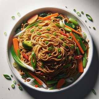 makaron chiński gotowany