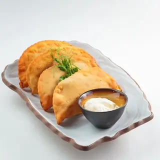 Мини чебуреки с мясом