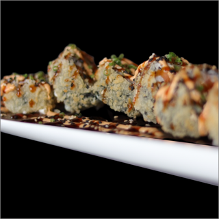 Uramaki Salmón Crunch 