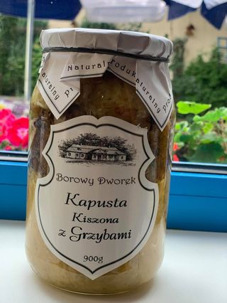 Piwniczka Babuni Ogóreczki Kiszone na miodzie 400g