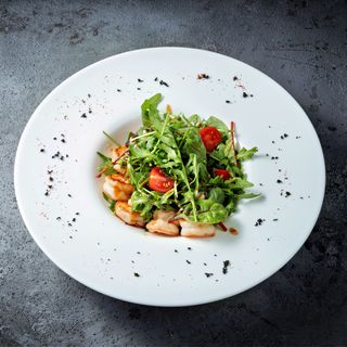 Салат Руккола с креветками