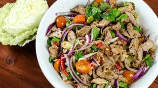 Ensalada con carne