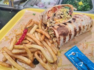 Malfouf Escalope + Coca Cola