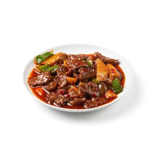 27 - Ternera con salsa Picante