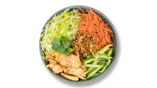 Bun thit ga nuong