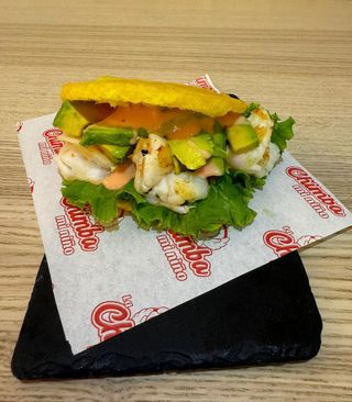 18. Arepa De Gambas