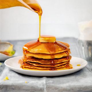 English pancake (1 pair) with honey & butter