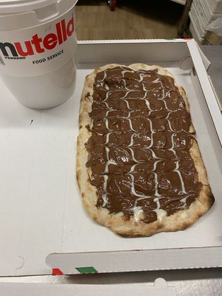 Pinsa alla Nutella