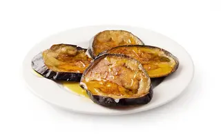 Tapa De Berenjena Frita Con Miel