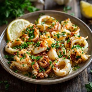 Calamars À La Plancha