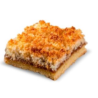 Crumble Dulce de leche y Coco