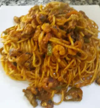Spaghetti Aux Fruits De Mer