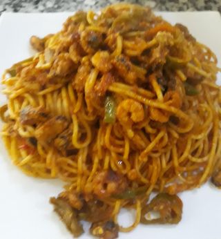 Spaghetti Aux Fruits De Mer