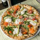 Pizza Al Salmone 