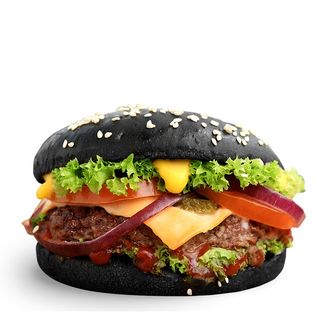 Блек-Бургер з курячою котлетою (250г)