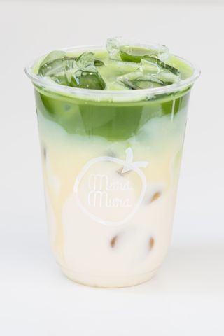 White chocolate matcha