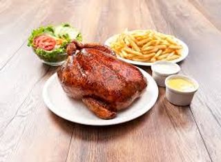 Pollo intero a la brasa