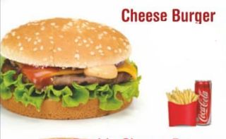 Menù cheeseburger