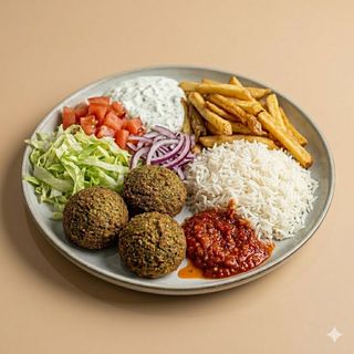 Piatto falafel