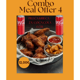 Combo 4 - Pileća Krilca + Wedges + BBQ Sos + 2 x Coca Cola 0.33l