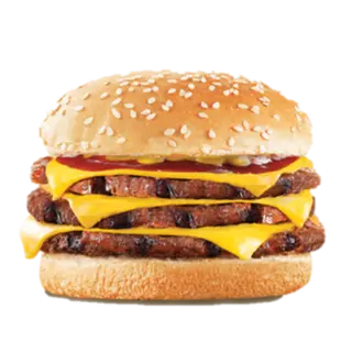 Triple Chicken Burger
