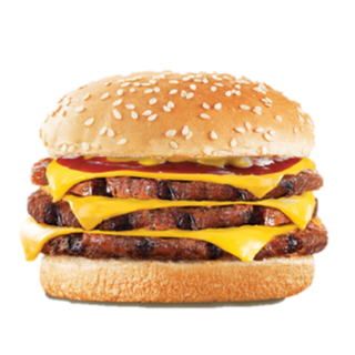 Triple Chicken Burger